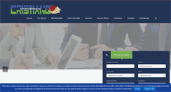 Desktop Screenshot of immobiliarecristiano.com